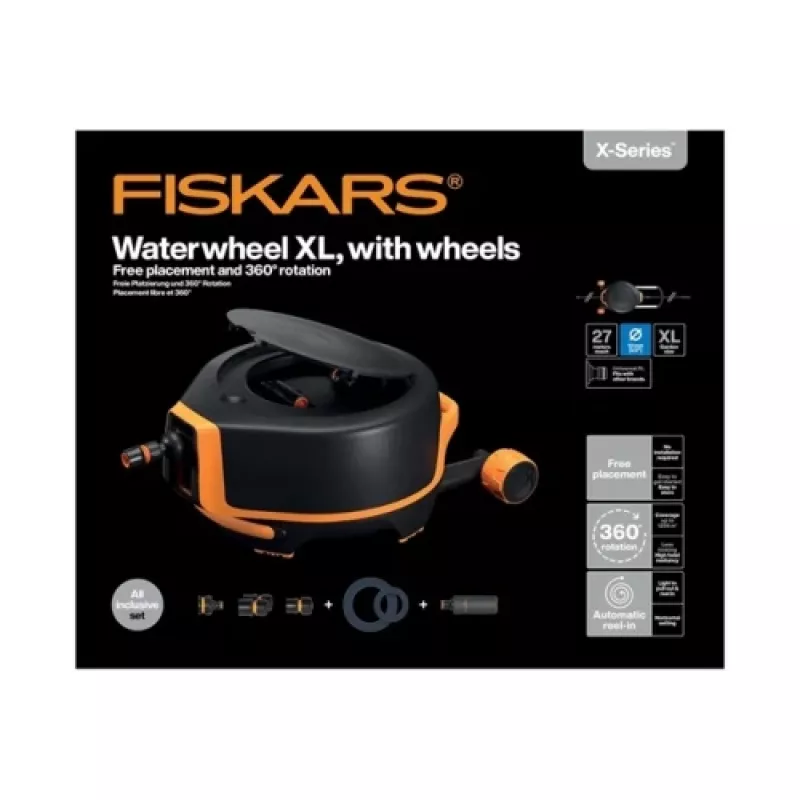 FS. CAR DRUM. WITH XL HOSE WITH WHEELS