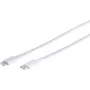 Kabel Lightning S/CONN 14-13053 2m 18W 9V 2A Biały