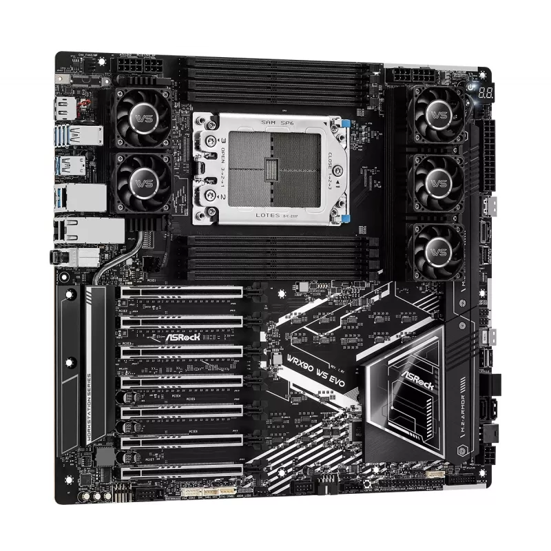 Płyta główna ASRock WRX90 WS EVO AMD WRX90 Socket sTR5 EEB