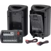 Wolnostojący system PA YAMAHA Stagepas 400BT — 400 W, 2-drożny, 10-kanałowy mikser, Bluetooth 4.1, czarny