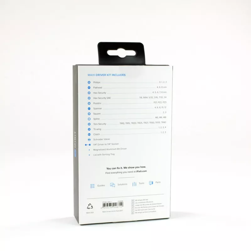 Zestaw precyzyjnych bitów iFixit Mahi - skruet