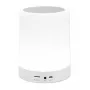 Manhattan Sound Science Głośnik Bluetooth, Czas odtwarzania 5 godzin, Zasięg 10 m, Czytnik kart microSD (32 GB), Złącze Aux 3.5 mm, Moc wyjściowa 3 W, Kabel ładujący USB-A w zestawie, Bateria 1200 mAH, Bluetooth v5, Wbudowany wieszak, Biały, 3 lata gwarancji