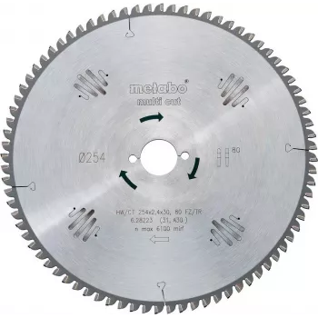 Tarcza do piły tarczowej Metabo 628223000 25,4 cm