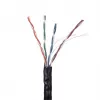 Kabel sieciowy LANBERG LCU6-10CC-0305-BK U/UTP Cat6 305 m, 23 AWG, CCA, 250 MHz, czarny