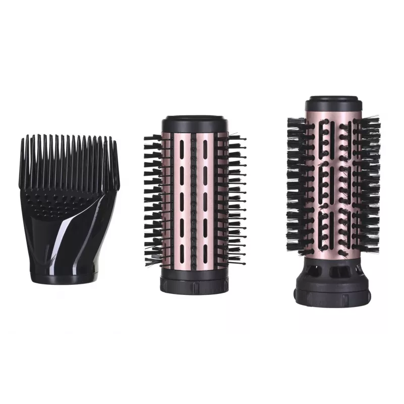Hot air brush Remington AS8810 — 1000 W, technologia parowa, szczotka 4–5 cm, 2 poziomy temperatury/prędkości, przewód 3 m, opcja bezprzewodowa