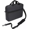 Case Logic Huxton | Pasuje do laptopów do 13,3 cala | Aktówka na laptopa | Czarny | Pasek na ramię