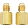 Adapter testo 0554 3113 do węży czynnika chłodniczego — 1/4 cala na 5/16 cala SAE i 7/16 cala na 1/2 cala UNF
