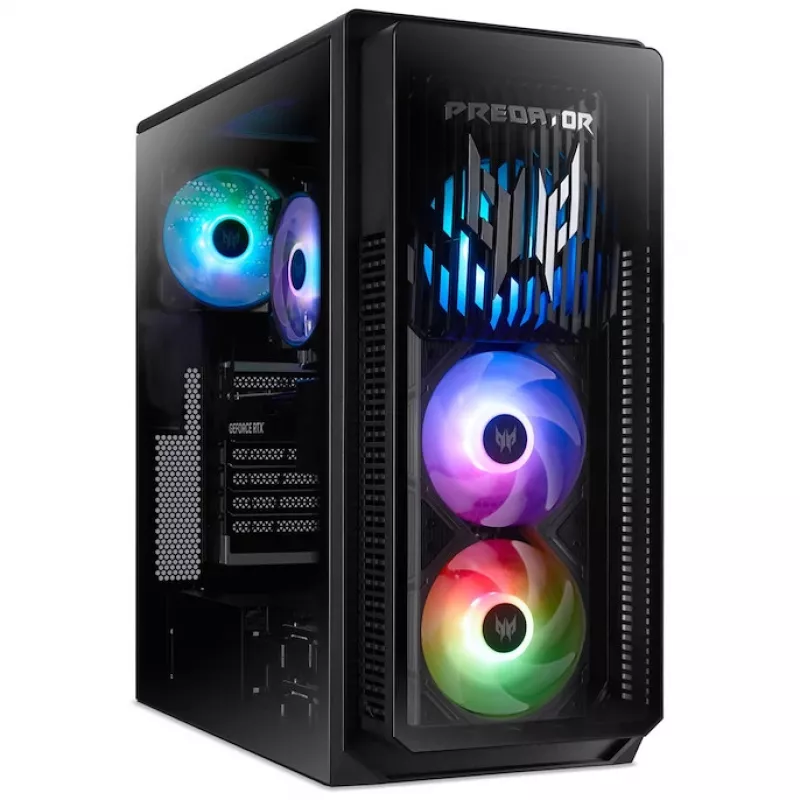 Komputer stacjonarny Acer Predator PO5-660 — Intel Core Ultra 7 265F, 64 GB DDR5, 4 TB SSD, NVIDIA GeForce RTX 5080, Windows 11 Home