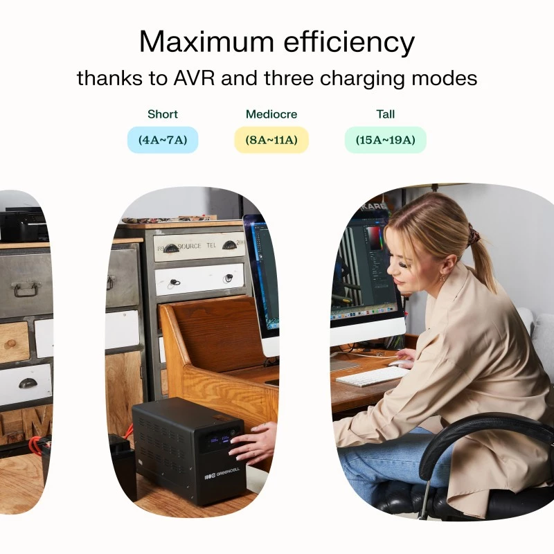 Zasilacz awaryjny UPS Green Cell UPSLPPC800