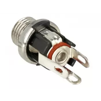 Złącze przewodowe DeLOCK 89910 DC Czarny Nickel