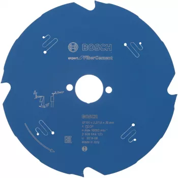 Tarcza do piły tarczowej Expert do cementu włóknistego 190 mm 4T otwór 20 mm do ręcznych pił tarczowych