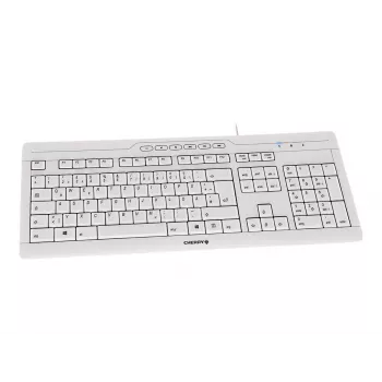 Klawiatura CHERRY STREAM 3.0 Office USB Swiss Grey