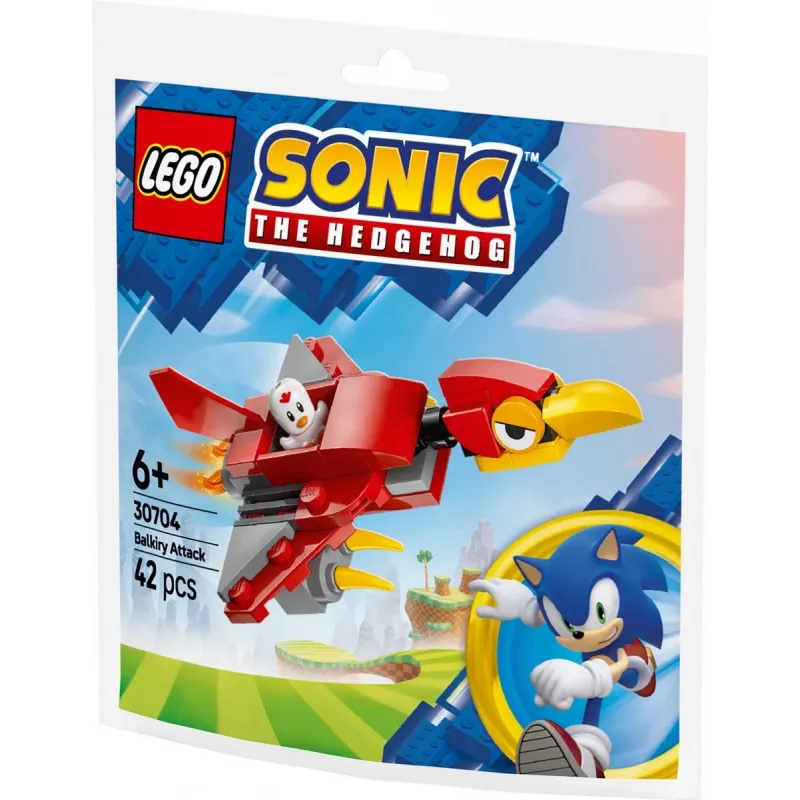 LEGO zestaw Sonic the Hedgehog 30704 — Zestaw Atak Barkilyra, 42 elementy, zawiera kolekcjonerską minifigurkę