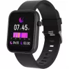 DENVER SW-182 - Smartwatch z opaską - Wyświetlacz 4,3 cm (1,7 cala) - Bluetooth - Czarny (116111000580)