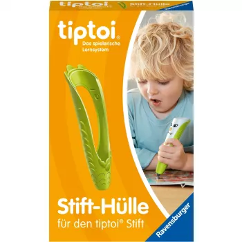 tiptoi pin-Case do wymiany w kolorze zielonym, etui ochronne zielone