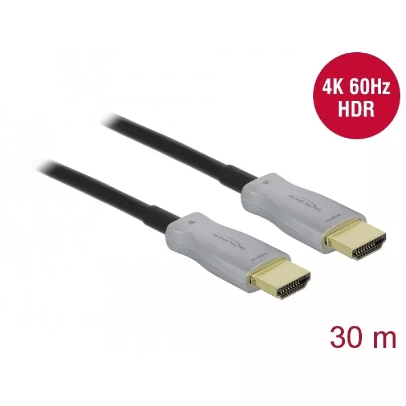 Aktywny kabel optyczny HDMI DeLOCK 85049 4K 60 Hz 30 m