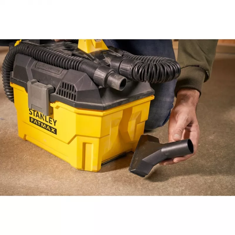 Odkurzacz Stanley FATMAX SFMCV002B-XJ 7,5 L Odkurzacz bębnowy Sucho i na mokro Bezworkowy