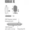 High Peak Kodiak XL materac pojedynczy czarny