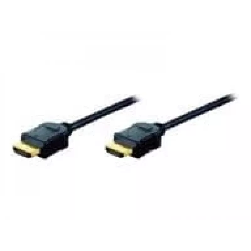 Przewód połączeniowy HDMI High Speed Assmann, typ A M/M, 10,0 m, z Ethernetem, dawniej HDMI 1.4, UL, czarny, złocone (AK-330107-100-S)