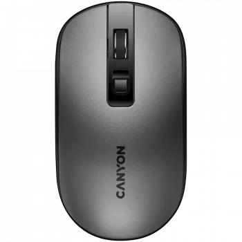 CANYON MW-18, 2.4GHz Wireless Rechargeable mysz with Pixart sensor, 4keys, Silent switch for right/left keys,DPI: 800/1200/1600, Max. usage 50 hours for one time full charged, 300