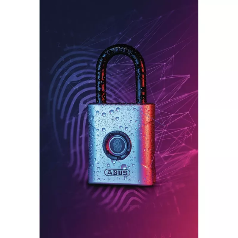 Konwencjonalna kłódka ABUS 62575 klucz biometryczny 4,5 cm