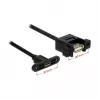 Kabel USB DeLOCK 1m USB2.0 Micro-B/USB2.0-A