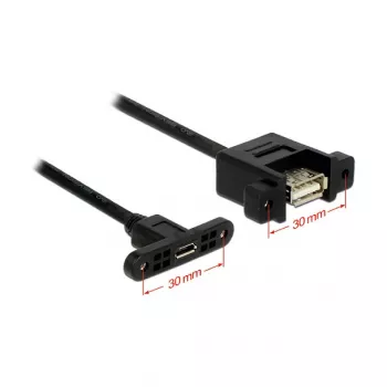 Kabel USB DeLOCK 1m USB2.0 Micro-B/USB2.0-A