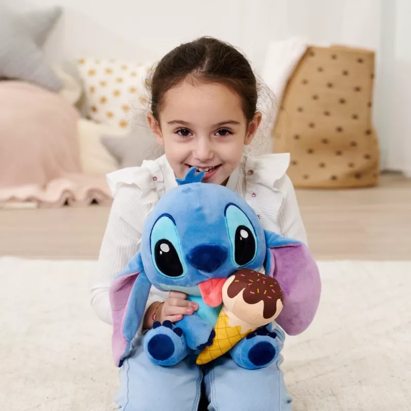 Pluszowa figurka SIMBA Mascot Stitch Lody 25 cm, oryginalna miękka zabawka