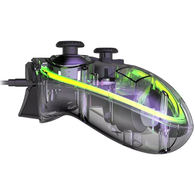 Gamepad CANYON Brighter GPW-02 BT+Dongle Wireless Crystal