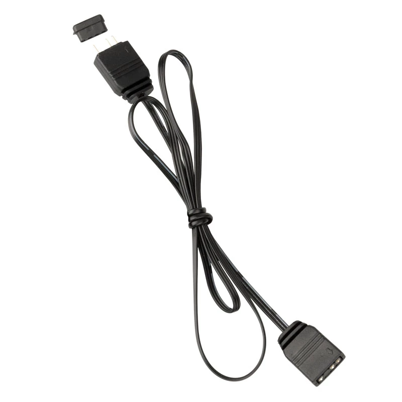 Kabel przedłużający ARGB 3-Pin 50 cm — Kolink, 5V, czarny