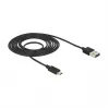 Kabel USB DeLOCK 83850 USB 2.0 2m USB A Micro-USB B Czarny