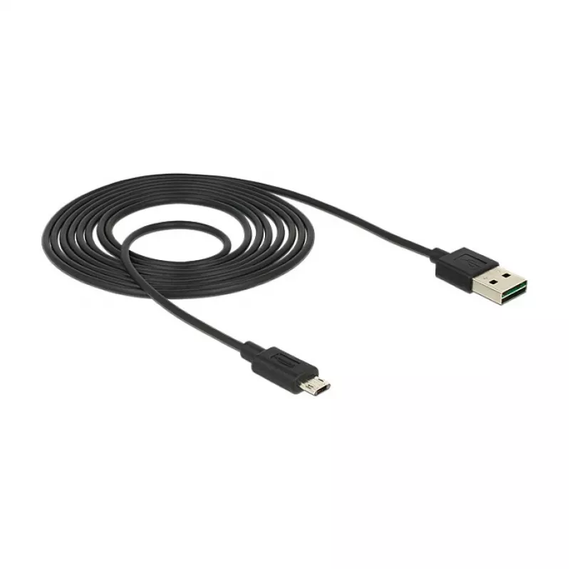 Kabel USB DeLOCK 83850 USB 2.0 2m USB A Micro-USB B Czarny