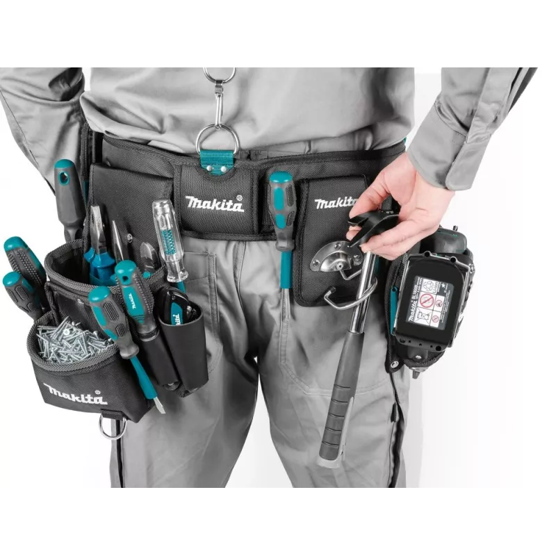 Makita E-15235 zestaw ciężkiego pasa narzędziowego z kieszeniami