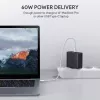 Ładowarka ścienna PA-D3 2xUSB Power Delivery (1xUSB+1xUSB C) 5,4A 60W Dynamic Detect