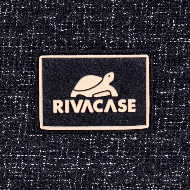 Pokrowiec Rivacase 7915 39,6 cm (15,6 cala) Czarny Biały