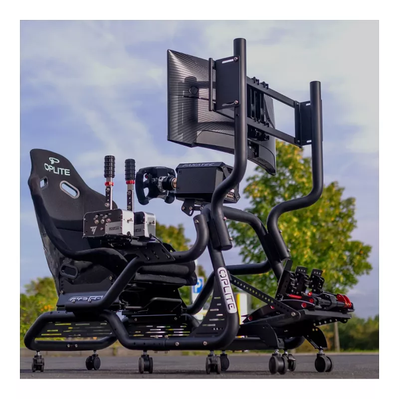 OPLITE Feststellbare Lenkrollen for GTR S8/S8 Elite Czarny retail (OP-CW)