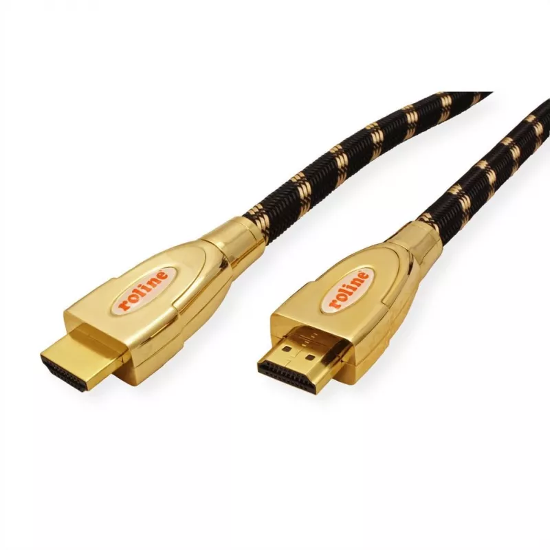 Kabel HDMI ROLINE GOLD Ultra HD 1m