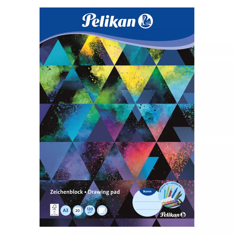 Karton Pelikan 236799 20 arkuszy 120 g/m² A3
