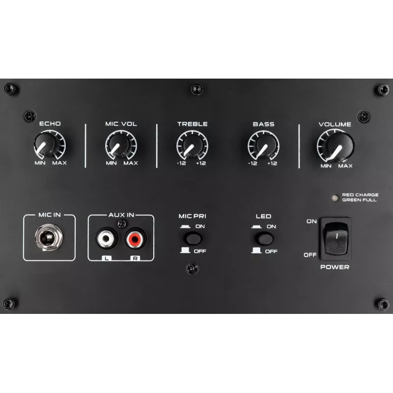 System audio MB08.2 PLL FM USB/SD/BT Karaoke LED