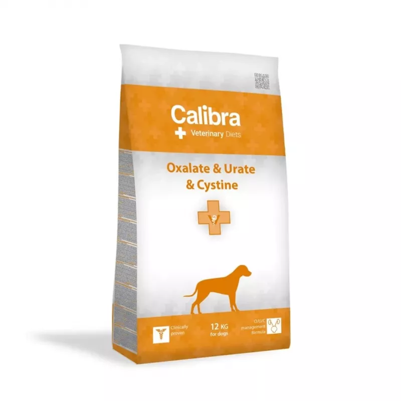 CALIBRA VD Dog Oxalate&Urate&Cystine - sucha karma dla psów - 12kg