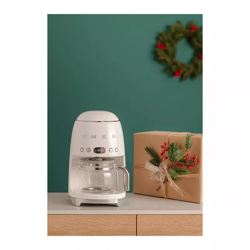 Ekspres do kawy Smeg 50's Style DCF02CREU 1,25 l kremowy