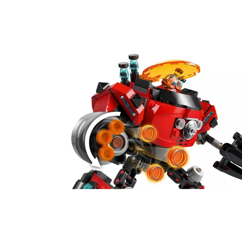 LEGO zestaw konstrukcyjny Sonic the Hedgehog 77005 Knuckles kontra Dr Eggman Egg Crusher Mech, 350 szt., wiek 8+