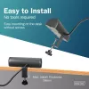 Listwa zasilająca DIGITUS 3-gniazdowa z 2×USB-A i 1×USB-C, 3 gniazda AC typu E/F, kabel 1,5 m, czarna