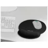 Delock Ergonomisches Mauspad mit Handballenauflage schwarz 252x227 mm