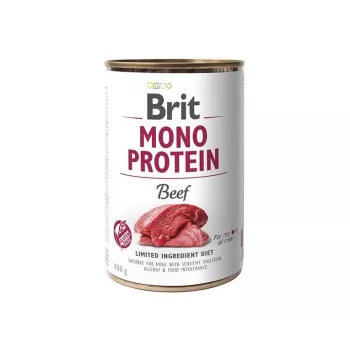 BRIT Mono Protein Beef - mokra karma dla psów - 400 g