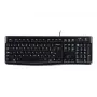 Zestaw Desktop MK120, przewodowy, USB, QWERTZ, czarny, mysz w zestawie