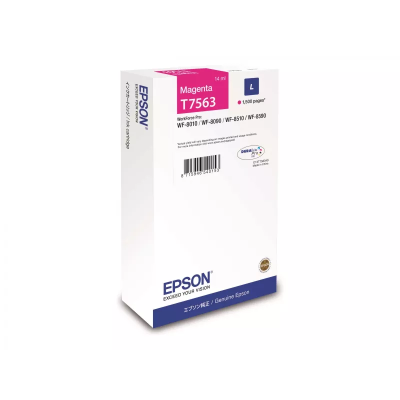 Epson C13T75634N wkład atramentowy 1 szt. oryginalny standardowa wydajność magenta