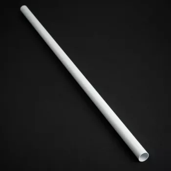 Hard Tubing Bitspower 16mm OD Chamfered Brass Tube, 500mm, biały finish