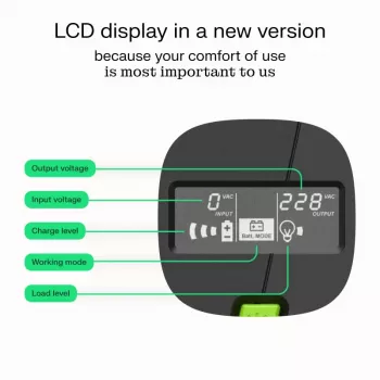 Green Cell UPSLP700 zasilacz awaryjny (UPS) Line-Interactive 1 kVA 700 W 4 gniazda AC