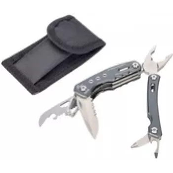 Multi Tool Pliers TROIKA TOL46/GY Pocket-size 15 tools szary